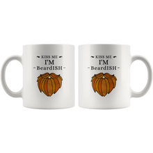 Load image into Gallery viewer, Kiss Me I'm Beardish Mug - Bearified Gear