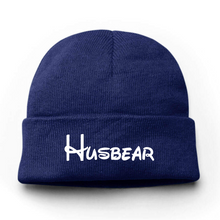 Load image into Gallery viewer, Husbear Embroidery Beanie Hat - Bearified Gear