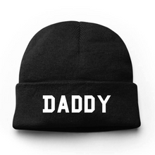 Load image into Gallery viewer, Daddy Embroidery Beanie Hat - Bearified Gear