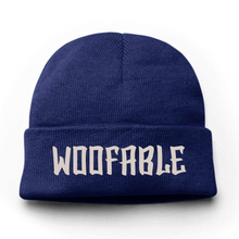 Load image into Gallery viewer, Woofable Embroidery Beanie Hat - Bearified Gear