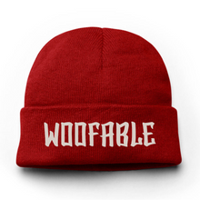 Load image into Gallery viewer, Woofable Embroidery Beanie Hat - Bearified Gear