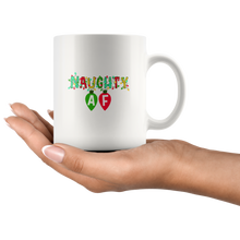 Load image into Gallery viewer, Naughty AF Ceramic Christmas Mug - Bearified Gear