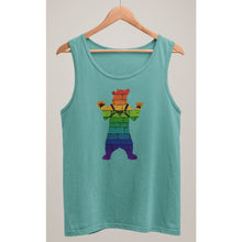 Load image into Gallery viewer, Gay Pride Bear Harness Tank Top - Bearified Gear