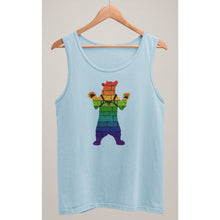 Load image into Gallery viewer, Gay Pride Bear Harness Tank Top - Bearified Gear