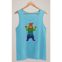 Load image into Gallery viewer, Gay Pride Bear Harness Tank Top - Bearified Gear