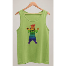Load image into Gallery viewer, Gay Pride Bear Harness Tank Top - Bearified Gear