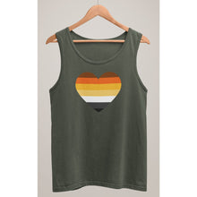 Load image into Gallery viewer, Bear Pride Heart Tank Top - Bearified Gear
