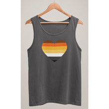 Load image into Gallery viewer, Bear Pride Heart Tank Top - Bearified Gear