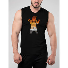 Load image into Gallery viewer, Gay Pride Bear Harness Muscle Tank Top - Bearified Gear