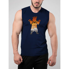 Load image into Gallery viewer, Gay Pride Bear Harness Muscle Tank Top - Bearified Gear