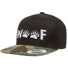 Load image into Gallery viewer, Woof Snap Back Hat - Bearified Gear