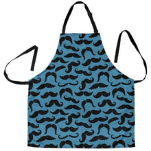 Load image into Gallery viewer, Mustache Print Adjustable Apron - Bearified Gear