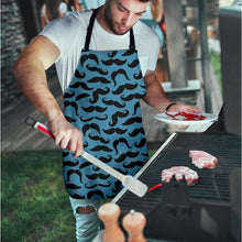 Load image into Gallery viewer, Mustache Print Adjustable Apron - Bearified Gear