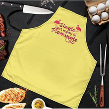 Load image into Gallery viewer, Single And Ready to Flamingle Adjustable Apron - Bearified Gear