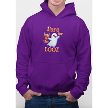 Load image into Gallery viewer, Here For The Booz Halloween Hoodie - Bearified Gear