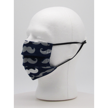 Load image into Gallery viewer, Mustache Print Face Mask - Bearified Gear