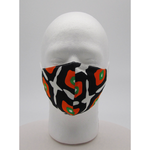 Abstract Squares Face Mask w/ PM2.5 Filters - Bearified Gear