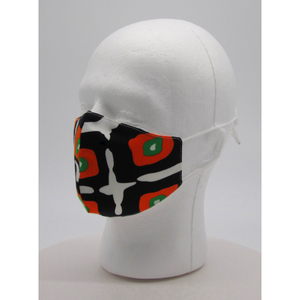 Abstract Squares Face Mask w/ PM2.5 Filters - Bearified Gear