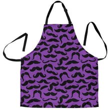 Load image into Gallery viewer, Mustache Print Adjustable Apron - Bearified Gear