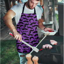 Load image into Gallery viewer, Mustache Print Adjustable Apron - Bearified Gear