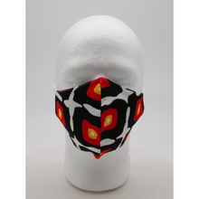 Load image into Gallery viewer, Abstract Squares Face Mask w/ PM2.5 Filters - Bearified Gear