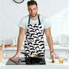 Load image into Gallery viewer, Mustache Print Adjustable Apron - Bearified Gear