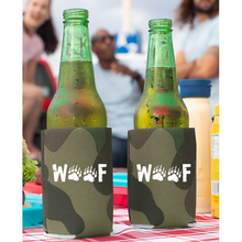 Load image into Gallery viewer, Woof Insulated Camouflage Koozie - Bearified Gear