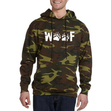 Load image into Gallery viewer, Woof Camouflage Hoodie - Bearified Gear