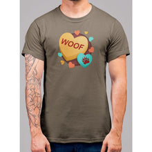 Load image into Gallery viewer, Woof Valentines Day Hear T-Shirt - Bearified Gear