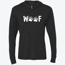 Load image into Gallery viewer, Woof Long Sleeve Hooded Shirt - Bearified Gear