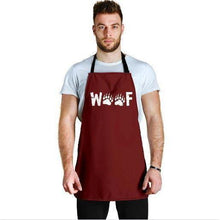 Load image into Gallery viewer, Woof Wording Adjustable Apron - Bearified Gear