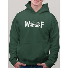 Load image into Gallery viewer, Woof Wording Hoodie - Bearified Gear