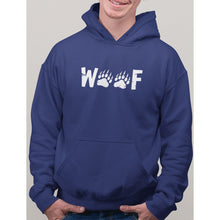Load image into Gallery viewer, Woof Wording Hoodie - Bearified Gear