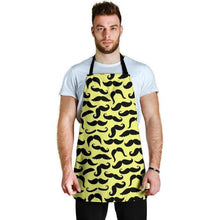 Load image into Gallery viewer, Mustache Print Adjustable Apron - Bearified Gear