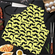 Load image into Gallery viewer, Mustache Print Adjustable Apron - Bearified Gear