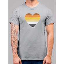 Load image into Gallery viewer, Bear Pride Heart T-Shirt - Bearified Gear