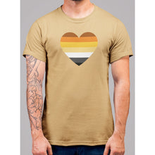 Load image into Gallery viewer, Bear Pride Heart T-Shirt - Bearified Gear