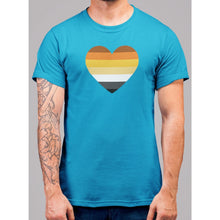 Load image into Gallery viewer, Bear Pride Heart T-Shirt - Bearified Gear