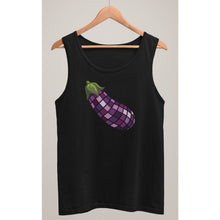 Load image into Gallery viewer, Disco Eggplant Emoji Tank Top - Bearified Gear