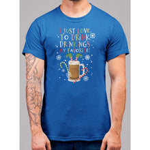 Load image into Gallery viewer, Drinking Is My Favorite Christmas T-Shirt - Bearified Gear