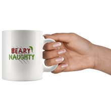 Load image into Gallery viewer, Beary Naughty Ceramic Christmas Mug - Bearified Gear