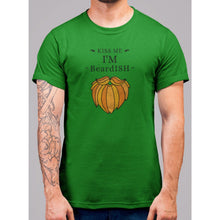 Load image into Gallery viewer, Kiss Me I'm Beardish T-Shirt - Bearified Gear