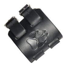 Load image into Gallery viewer, Bear Paw Double Wide Leather Adjustable Cuff - Bearified Gear