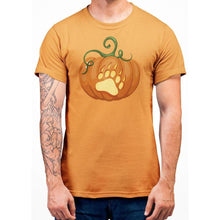 Load image into Gallery viewer, Bear Paw Pumpkin T-Shirt - Bearified Gear