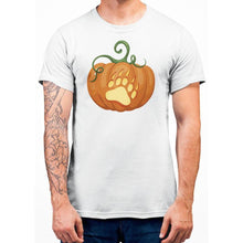 Load image into Gallery viewer, Bear Paw Pumpkin T-Shirt - Bearified Gear