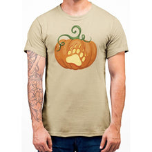 Load image into Gallery viewer, Bear Paw Pumpkin T-Shirt - Bearified Gear