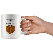 Load image into Gallery viewer, Kiss Me I'm Beardish Mug - Bearified Gear